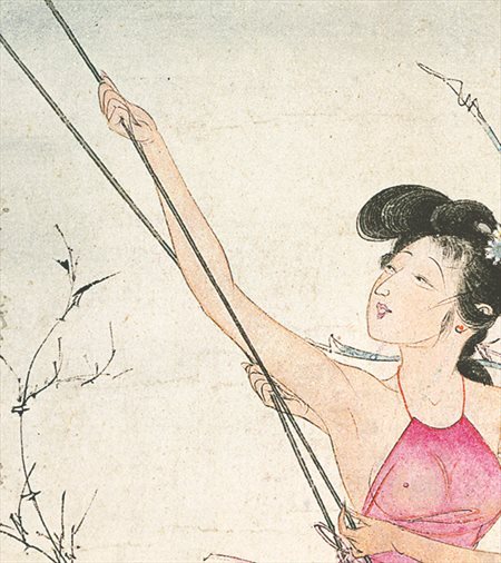 兴安-胡也佛的仕女画和最知名的金瓶梅秘戏图